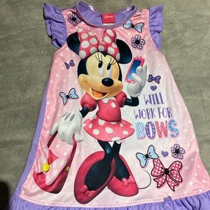 Disney Minnie Mouse nightgown size 2T
